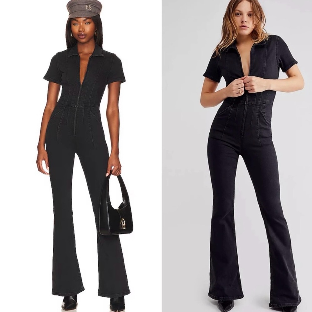 We The Free Denim Jumpsuit Small